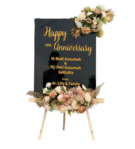 Papan Bunga Akrilik Sawaran Kulon