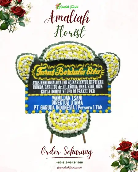 Papan Bunga Duka Sawaran Kulon